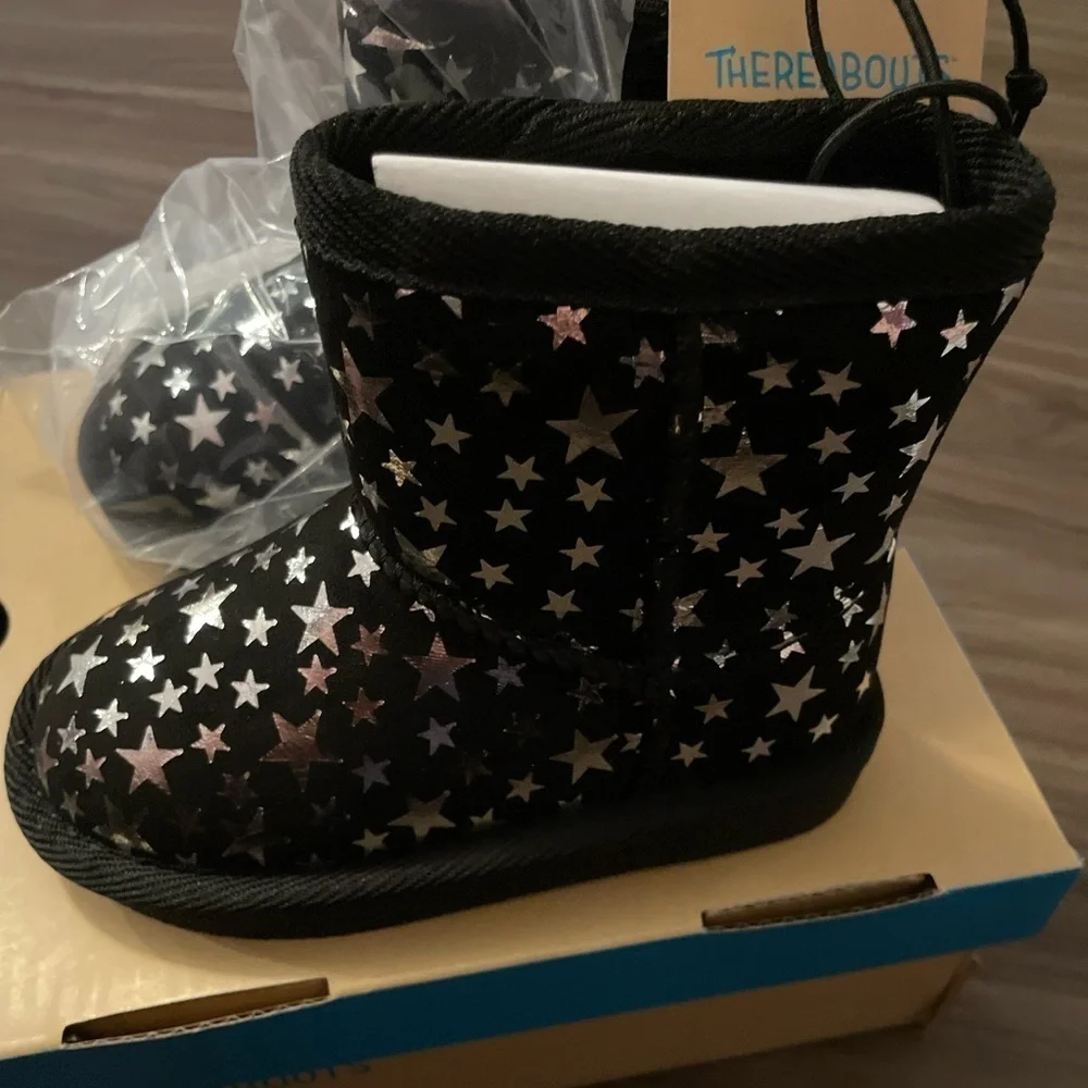 Thereabouts Toddler Girls Lil Emery Flat Heel Winter Boots